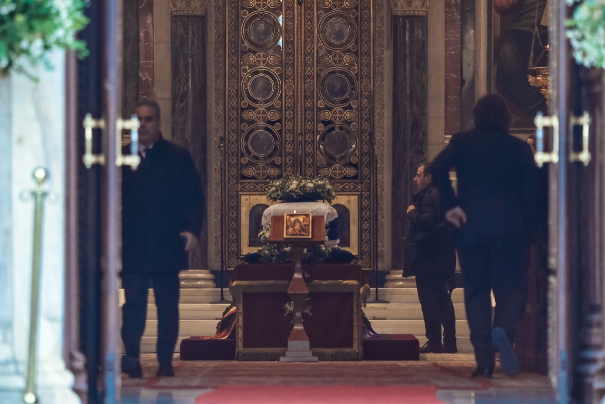 Κηδεία της πριγκίπισσας Ειρήνης, αδελφή της βασίλισσας Σοφίας της Ισπανίας