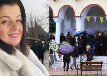 Alldaynews.gr Τραγωδία Βιολάντα: Θρήνος στην κηδεία της 56χρονης Σταυρούλας Μπουκουβάλα – Τραγικές φιγούρες τα παιδιά και οι γονείς της