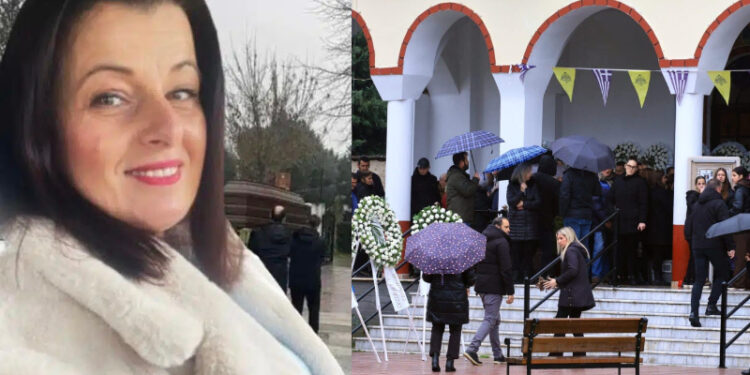 Τραγωδία Βιολάντα: Θρήνος στην κηδεία της 56χρονης Σταυρούλας Μπουκουβάλα – Τραγικές φιγούρες τα παιδιά και οι γονείς της