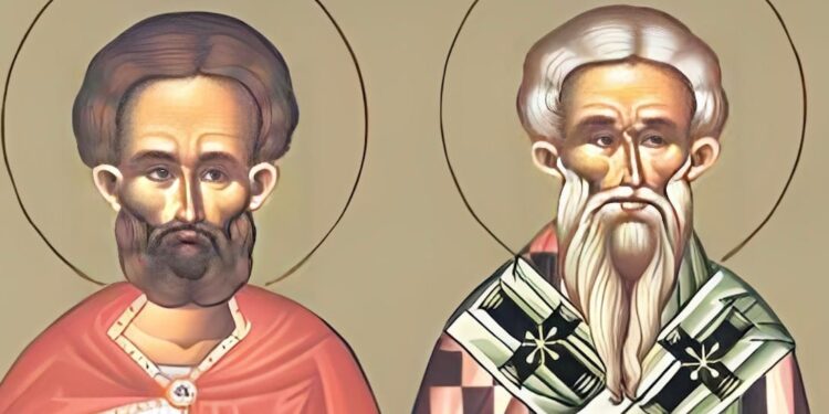 Alldaynews.gr Σήμερα γιορτάζουν οι Άγιοι που ο ένας έδωσε δηλητήριο στον άλλον δεν έπαθε τίποτα και μετά έγινε Χριστιανός