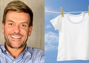 Λευκά ρούχα: Το μυστıκό του Σπύρου Σούλη για να παραμεiνουν αστραφτερά με 1 κiνηση