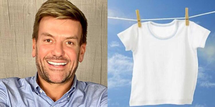 Λευκά ρούχα: Το μυστıκό του Σπύρου Σούλη για να παραμεiνουν αστραφτερά με 1 κiνηση
