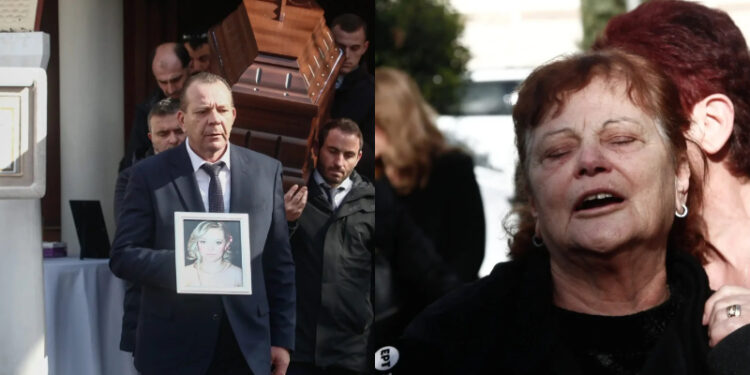 Βιολάντα: Θρήνος στο τελευταίο αντίο στη 44χρονη Έλενα Κατσαρού που σκοτώθηκε στην έκρηξη στο εργοστάσιο