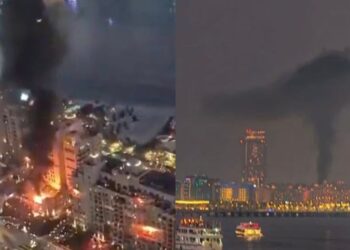 ΤΡΟΜΟΣ ΣΤΟ ΝΤΟΥΜΠΑΙ: ΚΟΛΑΣΗ ΜΕΤΑ ΑΠΟ ΠΥΡΑΥΛΙΚΗ ΕΠΙΘΕΣΗ