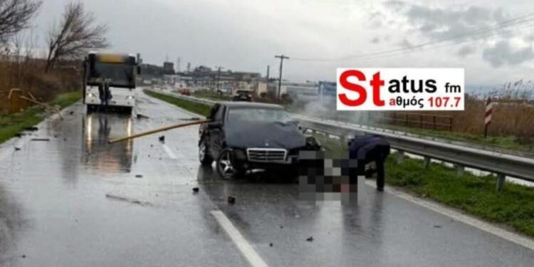 Alldaynews.gr Νεκρός 44χρονος σε τροχαίο δυστύχημα – Εκσφενδονίστηκε από το αυτοκίνητό του το θύμα