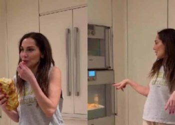 Δέσποινα Βανδή: Μπήκε στην κουζίνα του νέου της σπιτιού για πασχαλινά τσουρέκια και μας έδωσε την συνταγή της