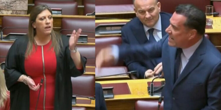 «Χάος» στη Βουλή: Η Κωνσταντοπούλου αποκάλεσε «άθλιο υποκείμενο» τον Γεωργιάδη – «Είμαι αυτός που θα σε βάλει φυλακή» απάντησε ο υπουργός Υγείας