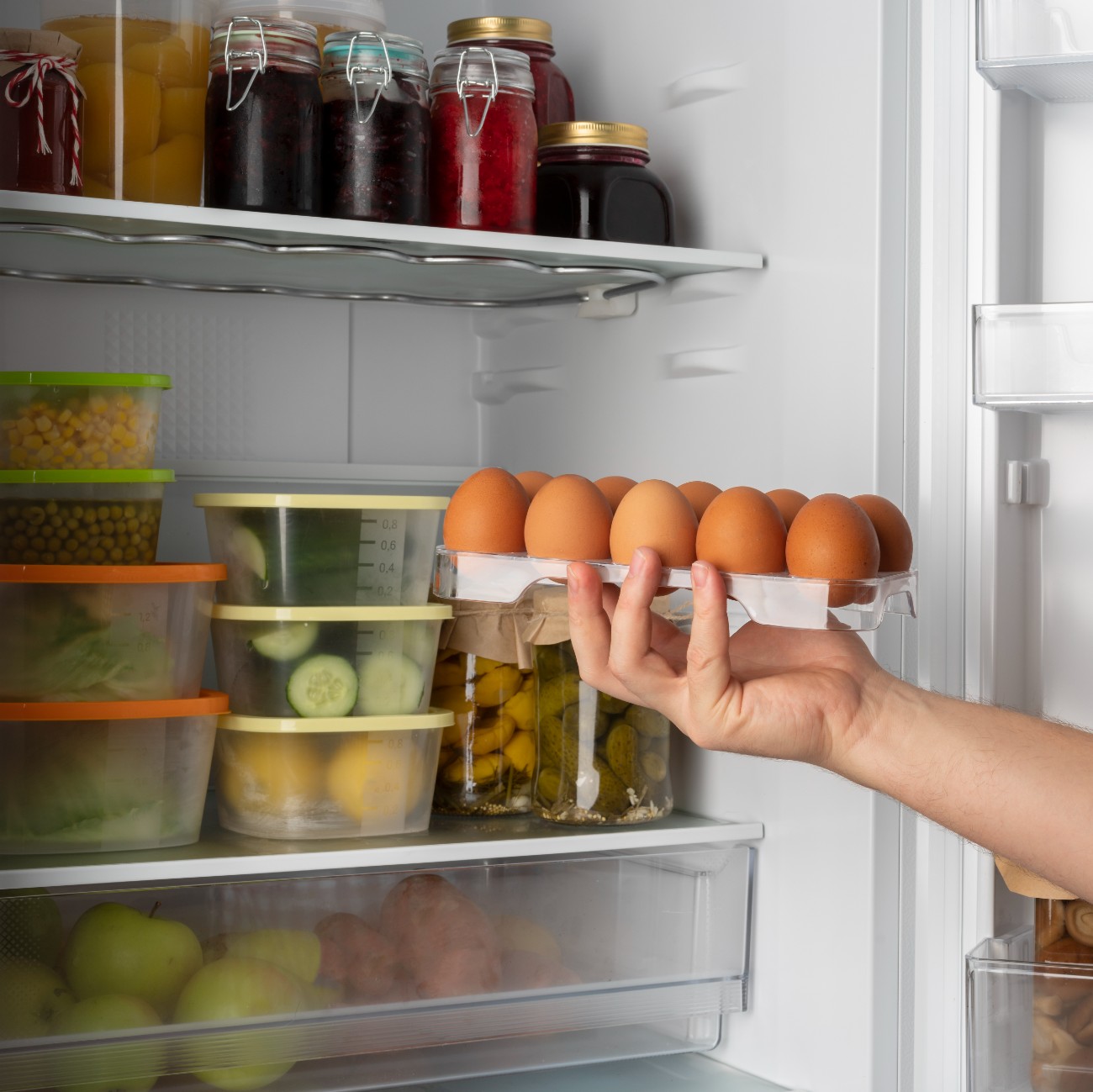 Αυγά στο ψυγείο