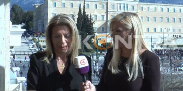 Μαρία Καρυστιανού: «Είχα έτοιμη την ομιλία μου, αλλά δεν ήθελαν να μιλήσω – Αποχώρησα από τη συγκέντρωση για τα Τέμπη»