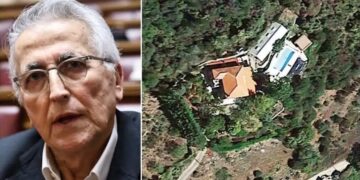 Γιάννης Παναγόπουλος: Η υπερπολυτελής βίλα του προέδρου της ΓΣΕΕ με «ολυμπιακή» πισίνα στην Αρκαδία