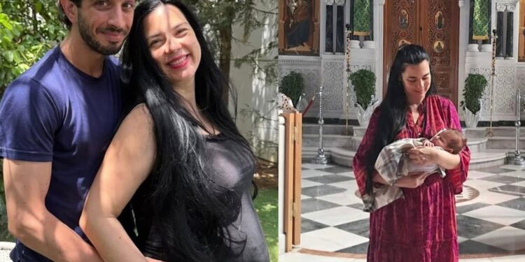 Άννα Τσουκαλά: Η 52χρονη ηθοποιός βάφτισε τον 8 μηνών γιο της – Το τάμα και το όνομα που του έδωσαν