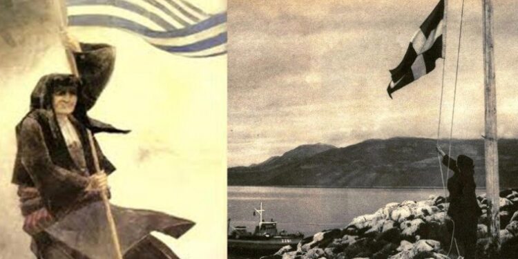 Σε βράχο ύψους 10 μέτρων θα τοποθετηθεί ο ανδριάντας της «Κυράς της Ρω», στο νησί όπου για 40 χρόνια ύψωνε καθημερινά την ελληνική σημαία