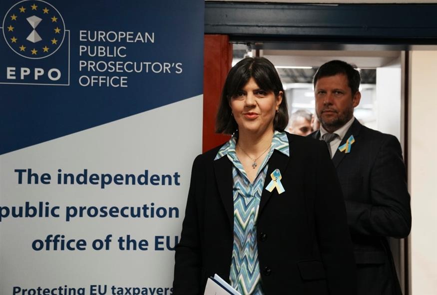 H Ευρωπαία Γενική Εισαγγελέας Λάουρα Κοβέσι στο Euractiv (ΑP)