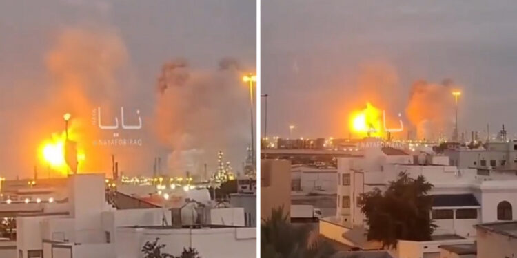 Το Ιράν χτυπάει ανελέητα το Μπαχρέιν – Φωτιά στις ενεργειακές υποδομές – Εκρήξεις στο Άμπου Ντάμπι και σειρήνες στο Ντουμπάι