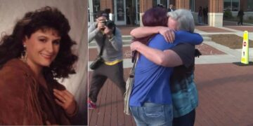 Alldaynews.gr Η συγκινητική επανένωση της μητέρας που είχε εξαφανιστεί πριν από 24 χρόνια, με την κόρη της -Έτρεξε να την αγκαλιάσει (video)