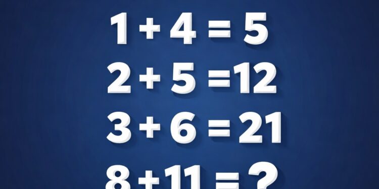 Η σπαζοκεφαλιά που μπερδεύει τους περισσότερους: Ποιος αριθμός λείπει;