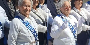 Μεγάλη συγκίνηση: Η κυρία Σοφία, είναι 82 ετών, μαθήτρια και παρέλασε περήφανα μπροστά σε χιλιάδες κόσμου – Χίλια μπράβο