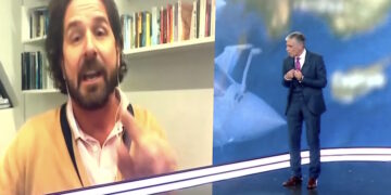 Χαμός στον αέρα του Live News: «Φτιάχνετε πολεμικά σενάρια κύριε Ευαγγελάτο, είστε επικίνδυνος!»