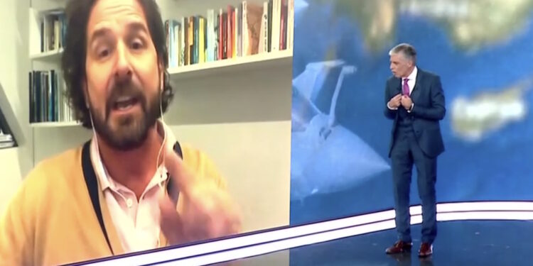 Χαμός στον αέρα του Live News: «Φτιάχνετε πολεμικά σενάρια κύριε Ευαγγελάτο, είστε επικίνδυνος!»