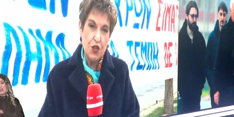 Έμεινε σιωπηλός και ο Ευαγγελάτος: Πρωτοφανές ξέσπασμα Μάνδρου στον αέρα του MEGA για τη δίκη των Τεμπών