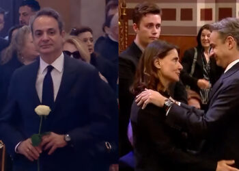 Κυριάκος Μητσοτάκης: Στη Μητρόπολη για το τελευταίο αντίο στη Μαρινέλλα