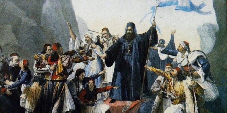 Σαν σήμερα 25 Μαρτίου: Γιορτάζεται για πρώτη φορά η Eπανάσταση του 1821 – Γιατί όμως τη συγκεκριμένη ημερομηνία;