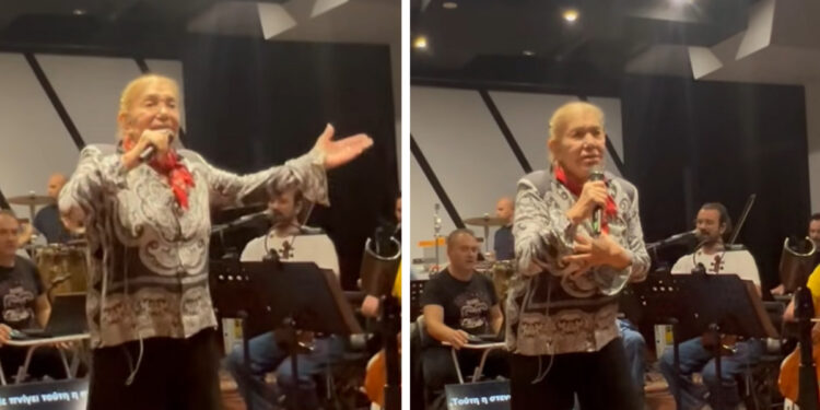 Μαρινέλλα – Το συγκλονιστικό βίντεο από την τελευταία της πρόβα πριν την εμφάνιση στο Ηρώδειο