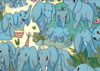 Οπτική ψευδαίσθηση: Μόνο 1 στους 5 ανθρώπους μπορεί να βρει τον ρινόκερο σε 10 δευτερόλεπτα