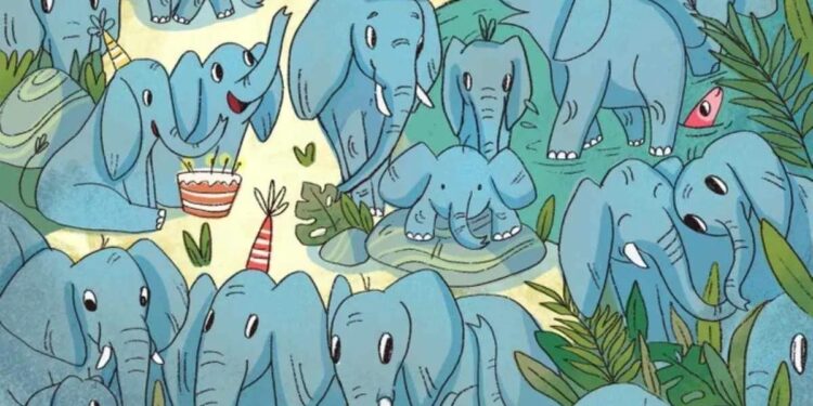 Οπτική ψευδαίσθηση: Μόνο 1 στους 5 ανθρώπους μπορεί να βρει τον ρινόκερο σε 10 δευτερόλεπτα