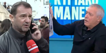 Alldaynews.gr Κόλαφος Πλακιά για Μάνεση: «Αλήτης!» – «Έκανα black χιούμορ» λέει ο δημοσιογράφος