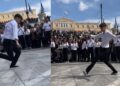 Alldaynews.gr Το ζεϊμπέκικο στο Σύνταγμα από τον λεβέντη μαθητή που έγινε viral