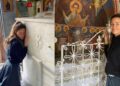 «Τον άκουσα»: Η Μαρία Μενούνος γονάτισε μπροστά στον τάφο του Αγίου Νεκταρίου στην Αίγινα και όσα λέει συγκλονίζουν