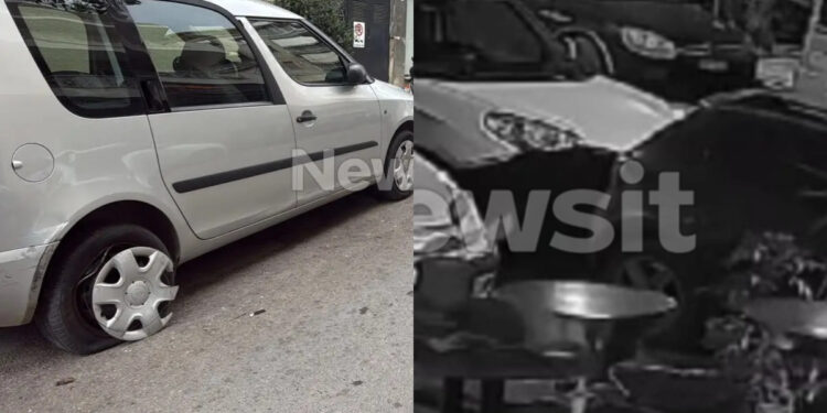 40χρονη υπό την επήρεια αλκοόλ πήρε «παραμάζωμα» 14 οχήματα προσπαθώντας να παρκάρει (video)