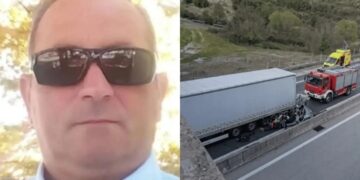 Θλίψη: Αυτός είναι ο άνθρωπος που έχασε τη ζωή του στην Εγνατία ενώ τοποθετούσε κώνους