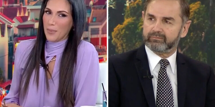 Ανθή Βούλγαρη σε Σταύρο Μπαλάσκα: «Αγόρι μου, διαφωνούμε – Ξέρεις ότι με αυτά τα θέματα είμαι πολύ ευαίσθητη»