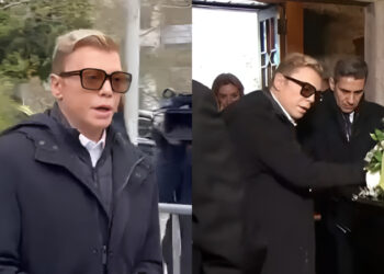 Μαρινέλλα: «Έσπασε» ο Τάκης Ζαχαράτος – Με λυγμούς πάνω στο φέρετρο της σπουδαίας ερμηνεύτριας