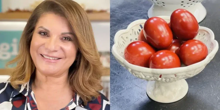 Αργυρώ Μπαρμπαρίγου: Τα 10 μυστικά για τέλεια κόκκινα αυγά και το «μαγικό» κόλπο για 100% επιτυχία