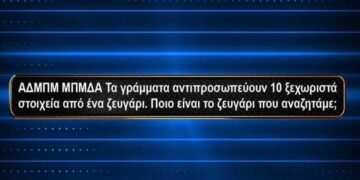 Αυτή είναι η ερώτηση που ξέρει μόνο 1 στους 100 Έλληνες και στέρησε τα 30.000 ευρώ από παίκτρια στο «1% Club»