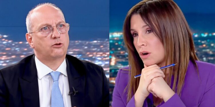 «Επειδή με προκαλείτε…» – «Η δουλειά του δημοσιογράφου δεν είναι να…»: Πώς η Νίκη Λυμπεράκη «στρίμωξε» τον Οικονόμου στον αέρα του MEGA με μία ερώτηση