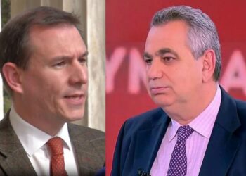 Σφοδρή σύγκρουση του διευθυντή του ΣΚΑΪ με τον βουλευτή Π. Δουδωνή: «Μιλάμε για παράνομο ρουσφέτι», «Θα κινηθώ νομικά. Είναι συκοφαντική δυσφήμιση»