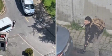 Η στιγμή που πυροβολούν τους τρομοκράτες στην Κωνσταντινούπολη – Βίντεο με σκληρές εικόνες