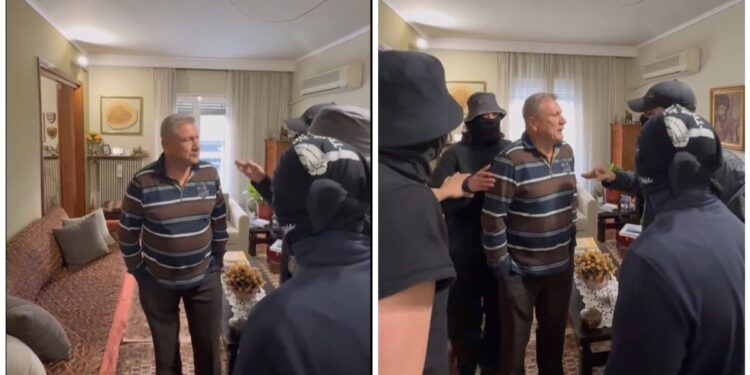 Απίθανα πράγματα! Ο Ρουβίκωνας σε σπίτι ογκολόγου που λένε πως παίρνει φακελάκια (video)