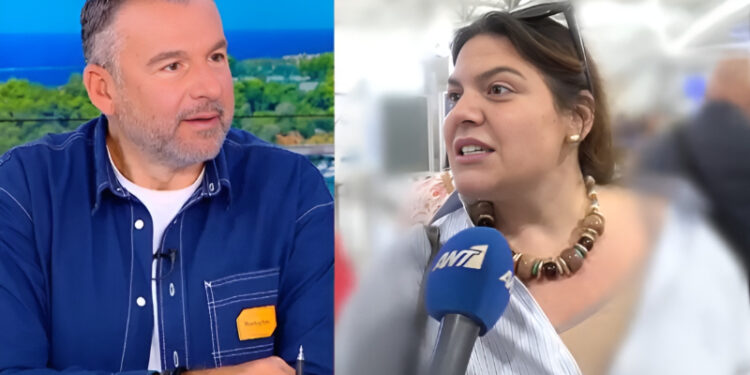 Δανάη Μπάρκα στην κάμερα του Λιάγκα: «Να μάθετε σε αυτή την εκπομπή το όνομα του αγοριού μου, πια ε; Κάθε εβδομάδα μάς παίζετε»