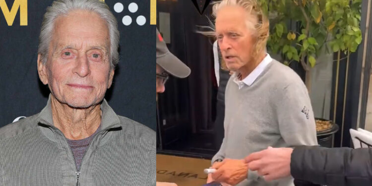 Μάικλ Ντάγκλας: Εμφανίστηκε αγνώριστος ο θρύλος του Χόλιγουντ