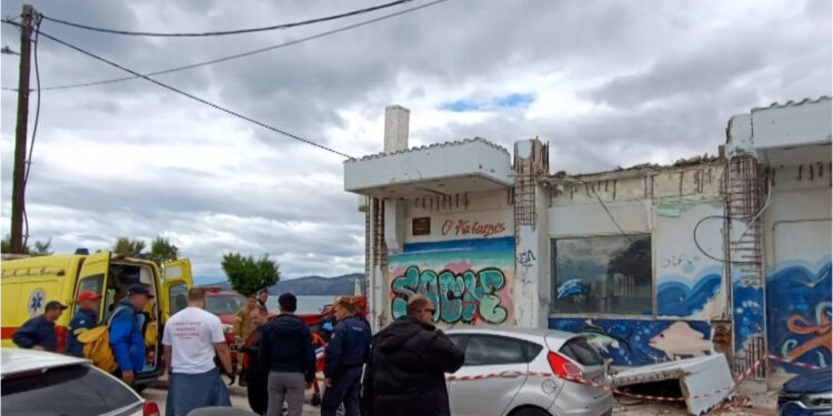 Alldaynews.gr Συνελήφθη ο εργολάβος για το μπαλκόνι που καταπλάκωσε γυναίκα και την σκότωσε – «Δούλευαν κομπρεσέρ, έριχναν τοίχους» λένε μάρτυρες (video)