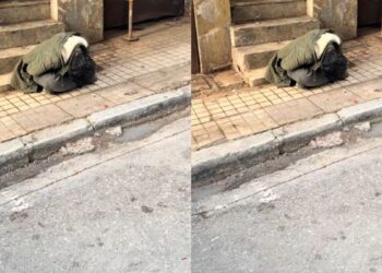 Εικόνες γροθιά στο στομάχι – Ναρκομανείς κοιμούνται οκλαδόν στο κέντρο της Αθήνας