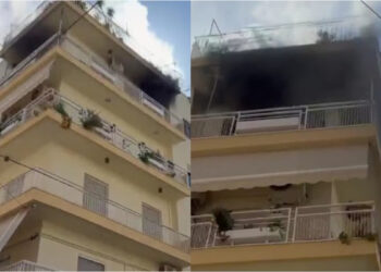 ΕΚΤΑΚΤΟ – ΤΡΑΓΩΔΙΑ: Νεκρή γυναίκα που εγκλωβίστηκε από τη φωτιά στο διαμέρισμα – Τραυματίστηκε οικιακή βοηθός και ένα παιδί (video)