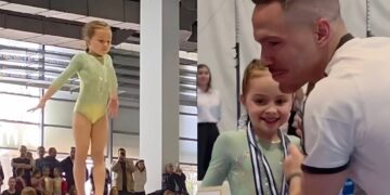 Θριαμβευτικό ντεμπούτο για τη μικρή Σοφία Πετρούνια με τέσσερα μετάλλια στην ενόργανη