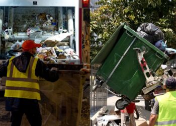 Θεσσαλονίκη: Πανελλήνια θλίψη για τον άστεγο- Η στιγμή που οι υπάλληλοι τον βρίσκουν μέσα στον κάδο, βίντεο-ντοκουμέντο