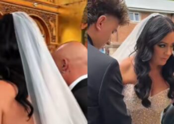 Viral: «Άγιο» είχε Ελληνίδα νύφη που δεν την έδιωξε ο παπάς – Δείτε με τι φόρεμα πήγε στον γάμο της! (video)